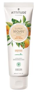 Přírodní tělový krém ATTITUDE Super leaves s detoxikačním účinkem - pomerančové listy 240 ml