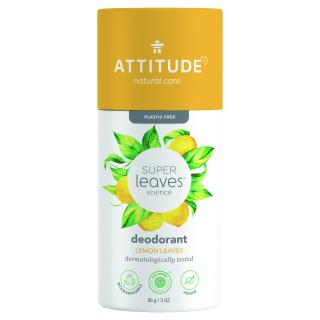 Přírodní tuhý deodorant ATTITUDE Super leaves - citrusové listy 85 g