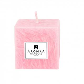 Přírodní vonná svíčka palmová - AROMKA - Kostka mini Vůně: Dámský parfém