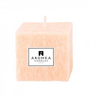 Přírodní vonná svíčka palmová - AROMKA - Kostka mini Vůně: Litsea Cubeba