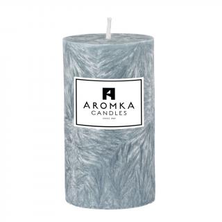 Přírodní vonná svíčka palmová - AROMKA - Válec, průměr 5,4 cm, výška 10 cm Vůně: Ambra