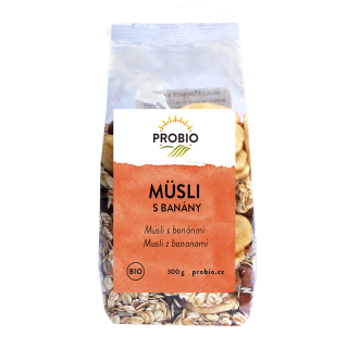 Probio Müsli s banány, 300g