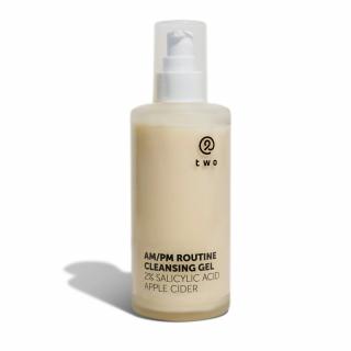 Ranní/večerní čistící gel s 2% kyseliny salicylové a jablečným moštem, 200 ml
