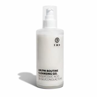 Ranní/večerní čistící gel s 5% kyseliny glykolové a 1% glukonolaktonem, 200 ml