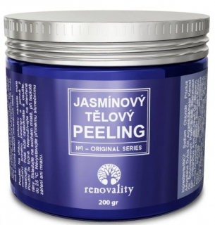 Renovality Jasmínový tělový peeling, 200 g