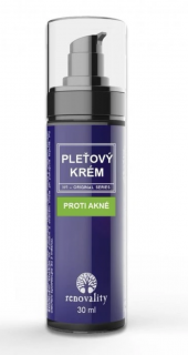Renovality Pleťový krém proti akné, 30 ml