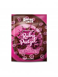 Royal Jack - Ruby Pretzel, preclíky v ruby čokoládě, 110g