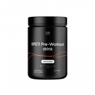 RPE11 Pre-Workout drink - zelené jablko, 600g