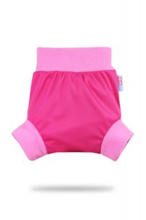 Růžové - pull-up svrchní kalhotky - XL