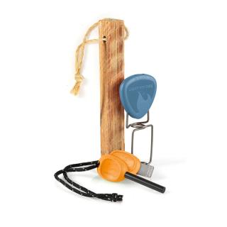 Sada na rozdělávání ohně- FireLighting Kit, hazy blue/rusty orange, 3 ks