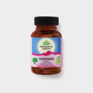Šatavari, Organic India, 60 kapslí
