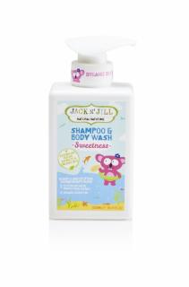 Sprchový gel a šampon Jack N´Jill NATURAL BATHTIME SWEETNESS