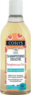 Sprchový šampon bez mýdla 2 v 1 na vlasy a tělo grep 250 ml