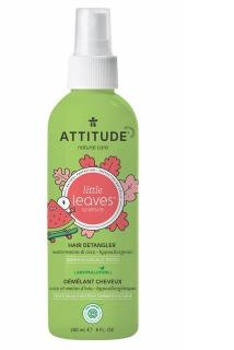 Sprej pro snadné rozčesávání dětských vlásků ATTITUDE Little leaves s vůní melounu a kokosu 240 ml