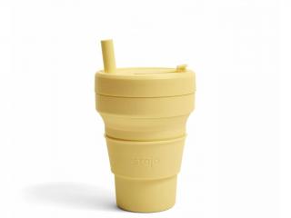 Stojo skládací kelímek Junior, 237 ml Barevný: Žlutá