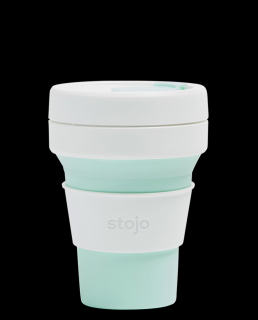 Stojo skládací kelímek Midi, 355 ml Barevný: Mint