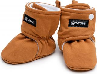 T-TOMI Capáčky Cognac (3-6 měsíců)