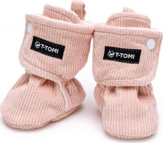 T-TOMI Capáčky Pink (9-12 měsíců) WARM