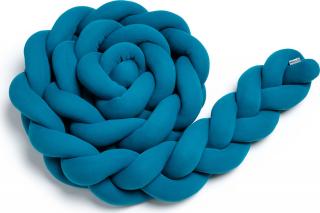 T-TOMI Pletený mantinel 180 cm Petrol blue