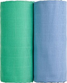 T-TOMI TETRA osušky EXCLUSIVE COLLECTION Blue + Green, 90x100cm