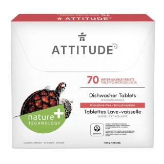 Tablety do myčky ATTITUDE bez fosfátů - ekonomické balení (70 dávek)