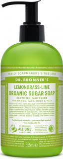 Tekuté mýdlo na tělo i vlasy Sugar-Shikakai, Lemongrass-Lime 355 ml