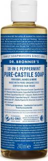 Tekuté universální mýdlo ALL-ONE!, Peppermint 240 ml