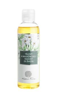 Tělový a masážní olej Radost ze života: 200 ml