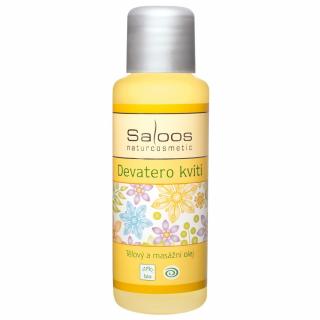 Tělový masážní olej Devatero kvítí SALOOS Naturcosmetics 50ml