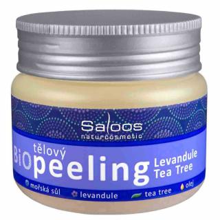 Tělový peeling levandule a tea tree 140 ml