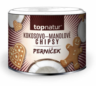 Topnatur Vánoční chipsy Perníček, 100 g