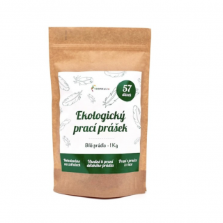 Tropikalia Ekologický prací prášek Bílé prádlo, 1 kg