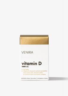 VENIRA vitamin D, 80 kapslí