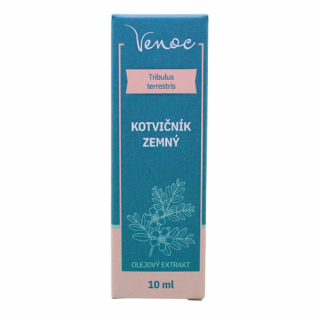 Venoc Kotvičník zemní Olejový extrakt, bezalkoholová tinktura, 10ml