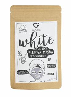 WHITE Face mask - jílová maska 30 g