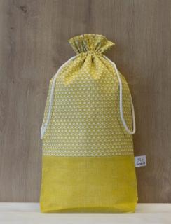 Wrap Up - Funkční obal na pečivo - velikost L (vnitřní rozměr 40 x 24 cm) Barevný: Žlutá půlená
