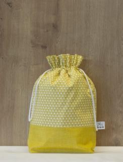 Wrap Up - Funkční obal na pečivo - velikost M (vnitřní rozměr 30x24 cm) Barevný: Žlutá půlená