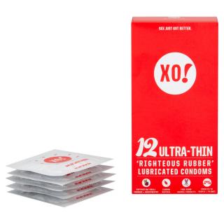 XO Kondom z přírodního latexu Ultra thin 12 ks