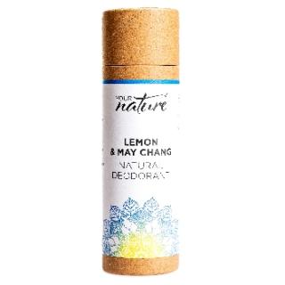 Your Nature Tuhý deodorant Citrón a Vavřín kubebový, 70 g