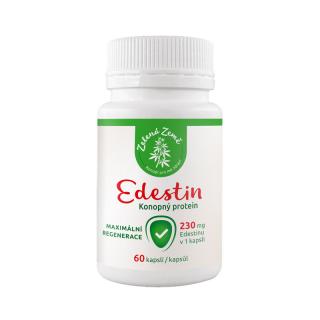 Zelená Země Edestin kapsle, 60 ks