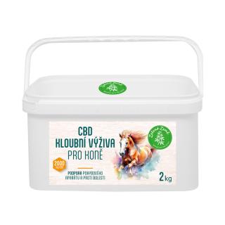 Zelená Země Kloubní výživa pro koně s CBD, 2kg