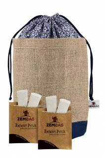 Zembag Modrý květ na 10 kg brambor + 4 kmínové pytlíky