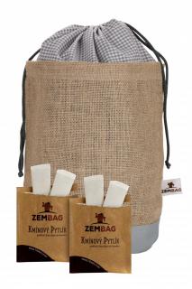 Zembag Šedý na 10 kg brambor + 4 kmínové pytlíky