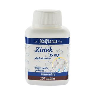 Zinek 15 mg - 107 tablet