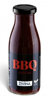 Živina BBQ omáčka Červený jelen na grilování s kouřovou chutí, 270 g