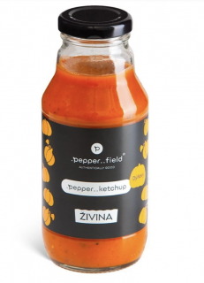 Živina Dýňák omáčka z pečené dýně a rajčat s kampotským pepřem, 350 g