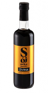 Živina Sójová omáčka přírodně fermentovaná pro autentickou japonskou kuchyni, 500 ml
