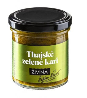 Živina Thajská zelená kari pasta extra pálivá, 140 g
