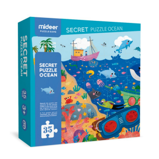 Detektivní puzzle - Oceán -35 dílků (verze 2020)