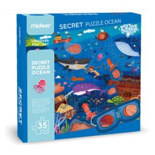 Detektivní puzzle - Oceán - 35 dílků